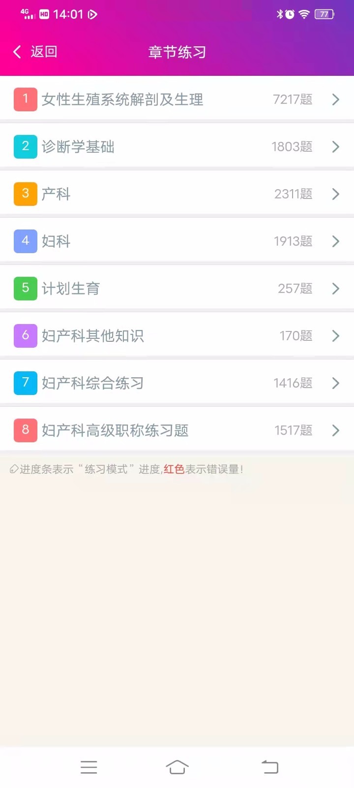 妇产科高级职称总题库软件封面