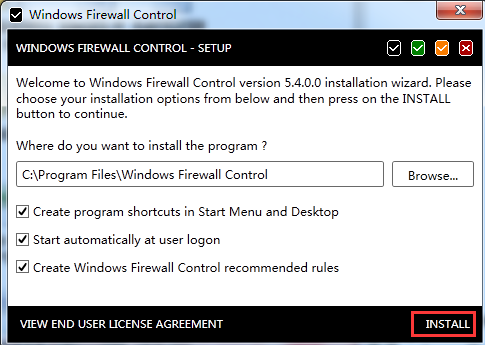 Windows Firewall Control