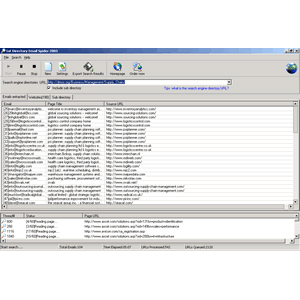 1st Directory Email Spider
