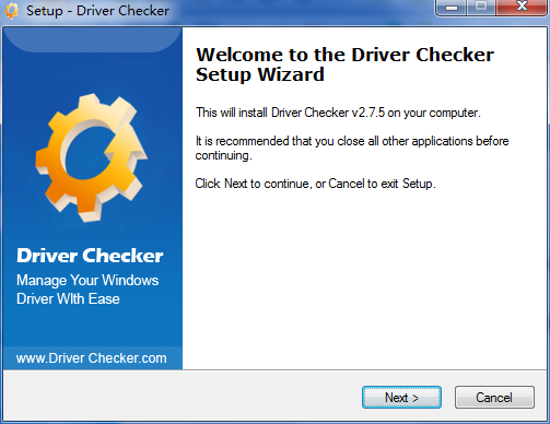 Driver Checker Installation