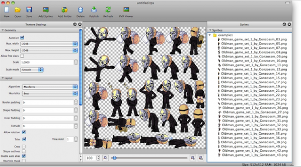 TexturePacker for Mac