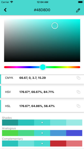 HueSnap 应用截图