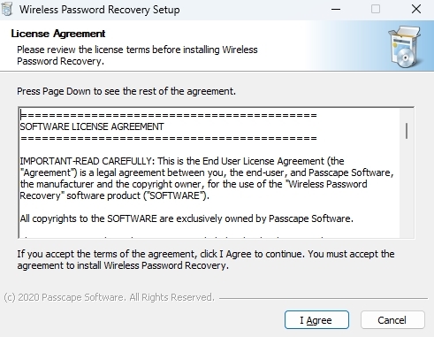 Wireless Password Recovery