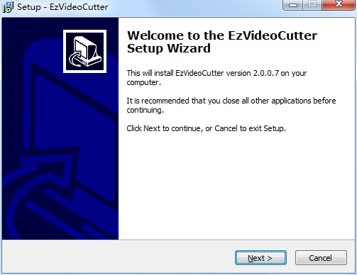 Ez Video Cutter 安装示例