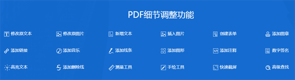 风云PDF编辑器功能展示