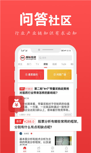 解析投资app软件封面