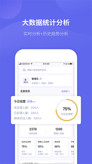 微健康管理端app