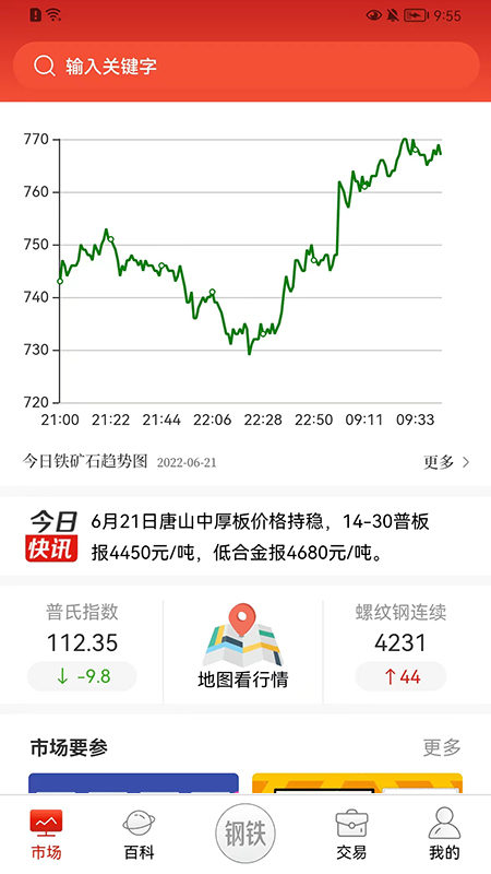 今日钢铁软件封面