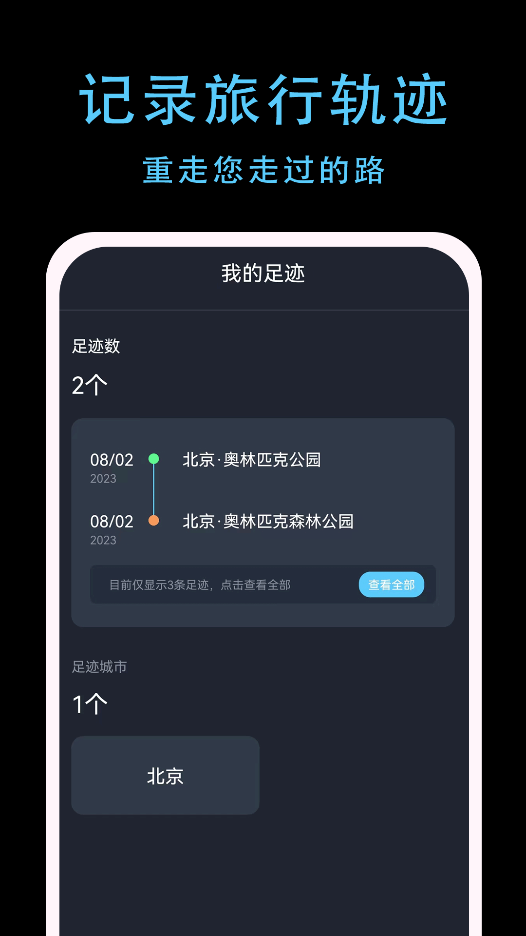 一生足迹APP