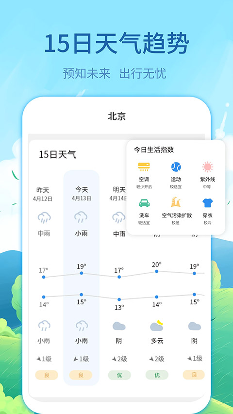 每时天气预报app