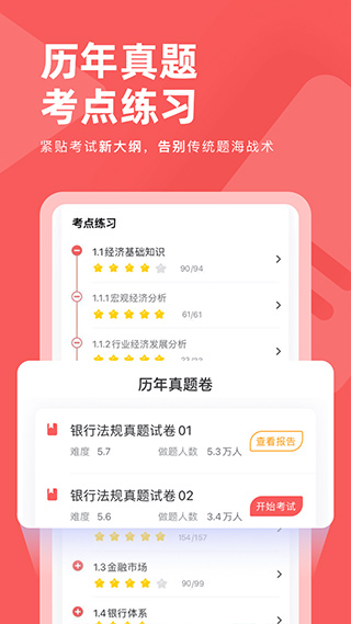 银行从业对题库app