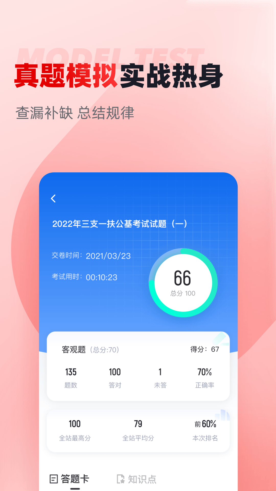 三支一扶考试聚题库软件封面