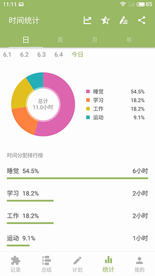 块时间app软件封面