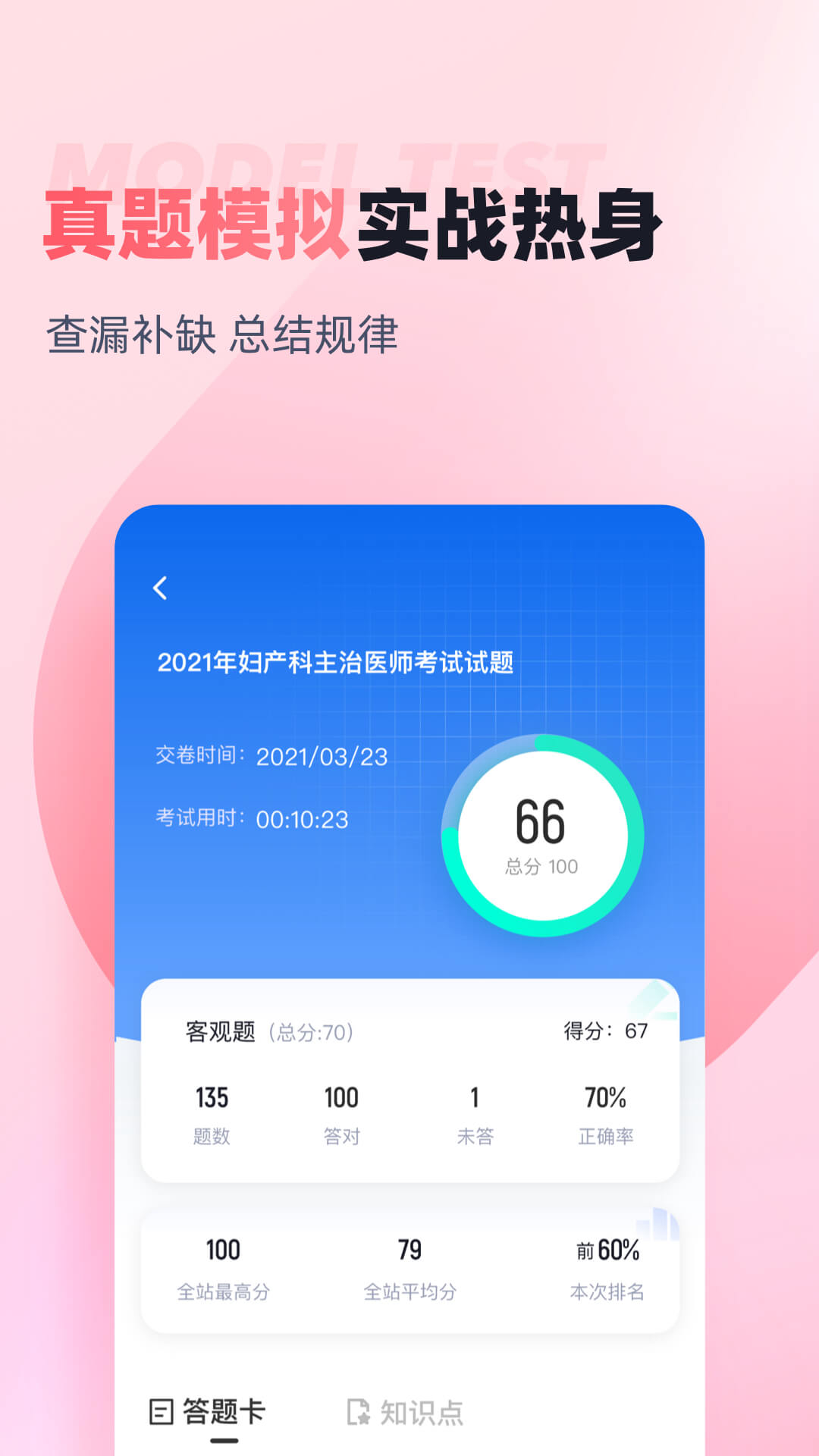 妇产科主治医师聚题库软件封面