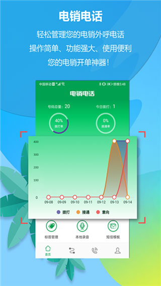 电销电话app软件封面