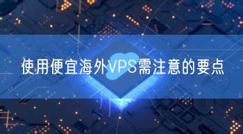 使用免费VPS时，有哪些重要事项需要特别注意