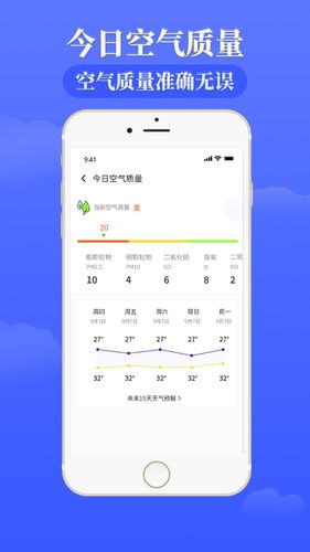 雨时天气软件封面