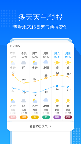 天气预报通软件封面