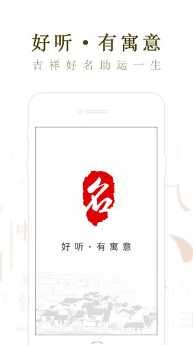 起名取名大师软件封面