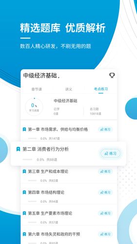 中级经济师软件封面